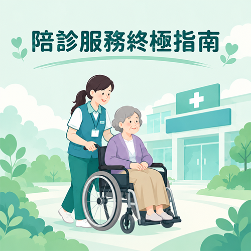 陪診服務終極指南:應該如何選擇?又要注意些什麼?