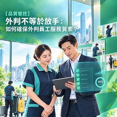外判不等於放手：如何確保外判員工服務質素？